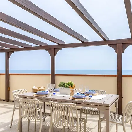 شقة Italian Experience-la Terrazza Sul Conero بورتو ريكاناتي